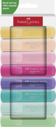 MARCADOR FLUOR FABER-CASTELL TEXTLINER 46 PASTEL E