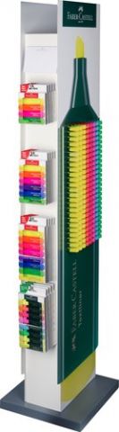 MARCADOR FLUOR FABER-CASTELL TEXTLINER SURTIDO EXP