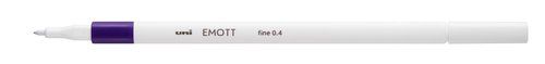 ROTULADOR FIBRA UNI-BALL EMOTT FINELINER PEM-SY.12