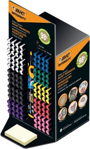 ROTULADOR ACRILICO BIC EXPOSITOR de 120