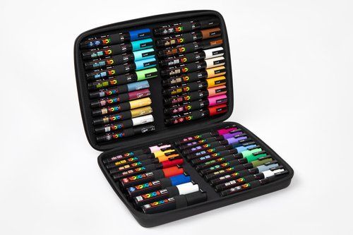ROTUL.UNI-POSCA MALETIN PREMIUM 40 PIEZAS SURTIDOS