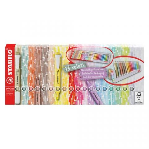 MARCADOR FLUOR STABILO SWING COOL NATURCOLORS 275