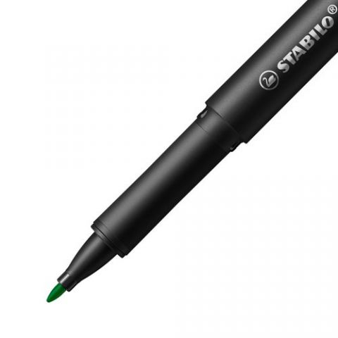 ROTULADOR FIBRA STABILO D!VER PUNTA M VERDE