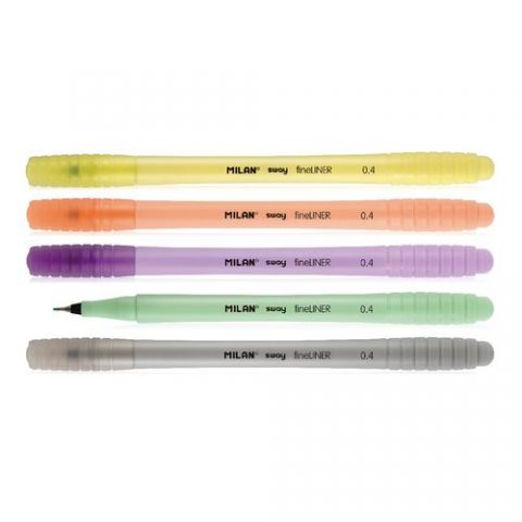 ROTULADOR  MILAN SWAY FINELINER PASTEL 0.4 mm ESTU