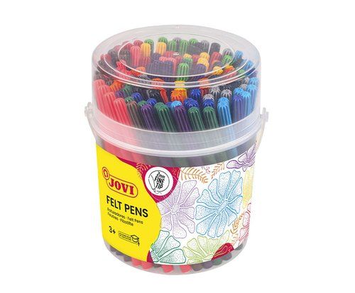 ROTULADOR FIBRA JOVI FELT PEN BOTE de 120