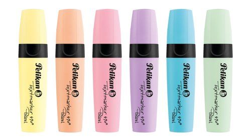 MARCADOR FLUOR PELIKAN TEXTMARKER 490  SURTIDO COL