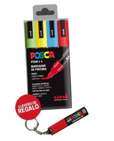 MARCADOR T.OPACA NO PERM. UNI POSCA 1.8-2.5mm (PC-