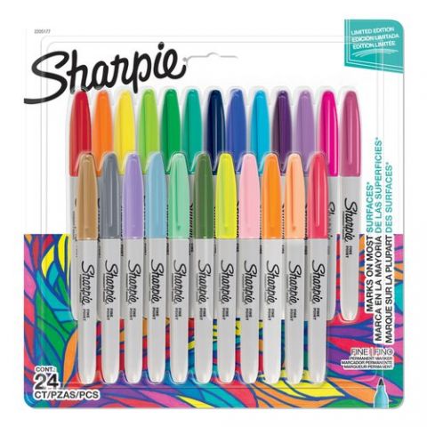 ROTULADOR PERMANENTE SHARPIE FINE SURTIDO SEASONAL