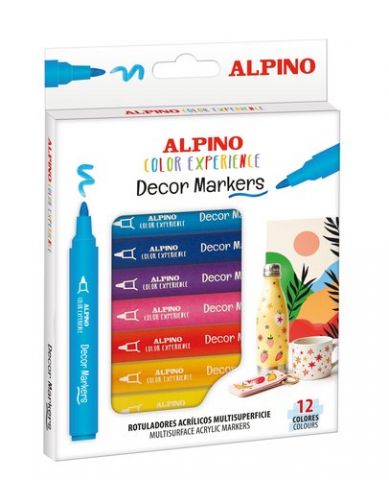 ROTULADOR FIBRA ALPINO COLOR EXPERIENCE DECOR ESTU
