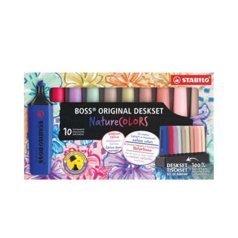 MARCADOR FLUOR STABILO BOSS 70 NATURE COLORS WILDF