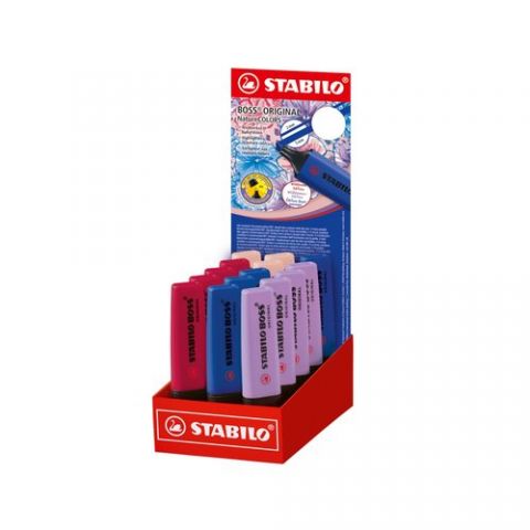 MARCADOR FLUOR STABILO BOSS 70 NATURE COLORS WILDF