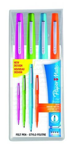 ROTULADOR FIBRA PAPER MATE FLAIR ORIG.M (1,1) BOLS
