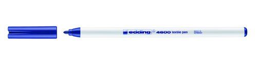 MARCADOR TEXTIL EDDING 4600 (fino) AZUL