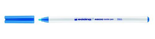 MARCADOR TEXTIL EDDING 4600 (fino) AZUL CLARO