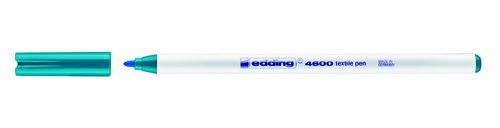MARCADOR TEXTIL EDDING 4600 (fino) AZUL ORIENTAL