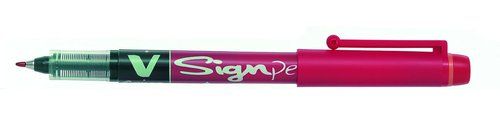 ROLLER PILOT SIGN PEN ROJO