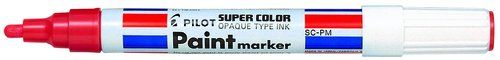 MARCADOR T.OPACA PERM. PILOT PAINT MARKER ROJO
