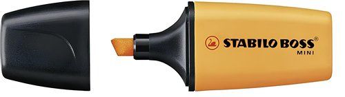 MARCADOR FLUOR STABILO BOSS MINI 07  NARANJA