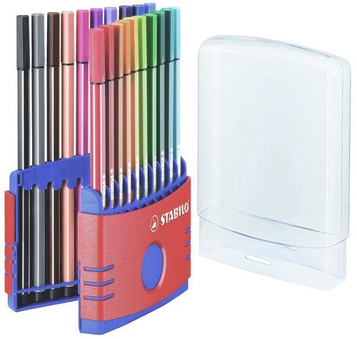 ROTULADOR FIBRA STABILO PEN 68 ESTUCHE COLOR PARAD