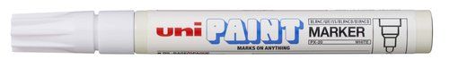 MARCADOR UNI-BALL UNI PAINT PX-20 BLANCO