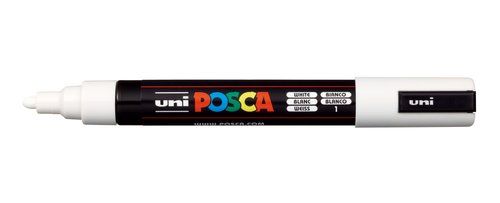 ROTUL.UNI-POSCA PC-5M  BLANCO