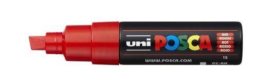 ROTUL.UNI-POSCA PC-8K  ROJO