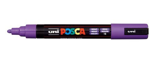 ROTUL.UNI-POSCA PC-5M  VIOLETA