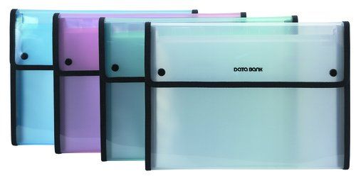 CLASIFICADOR ACORDEON DATABANK PP TRANSP. A4 12 DP