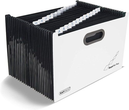 CLASIFICADOR ACORDEON RAPESCO PP  A4+ 26 DPTOS. BL