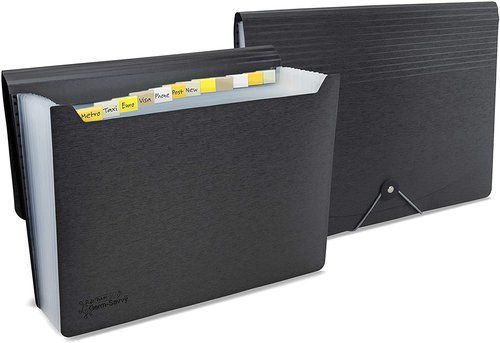 CLASIFICADOR ACORDEON RAPESCO PP  A4 13 DPTOS. NEG