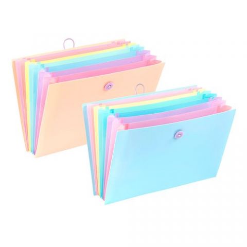 CLASIFICADOR ACORDEON VIQUEL RAINBOW PASTEL PP OPA