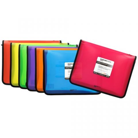 CARPETA PORTADOCUMENTOS GRAFOPLAS PP BLACKLINE A4+
