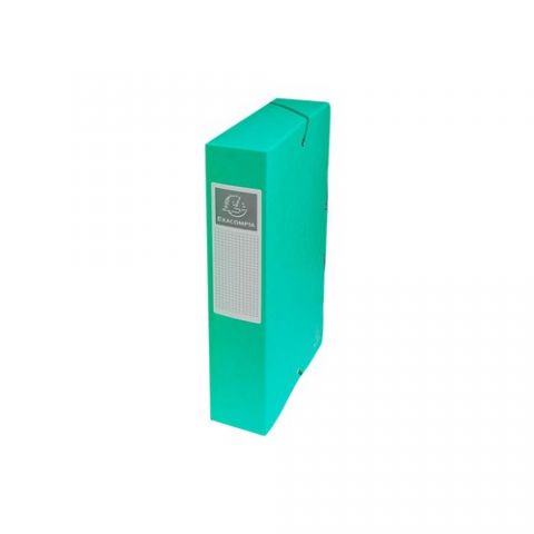 CARP.PROY.EXACOMPTA CART.A4 6 cm VERDE