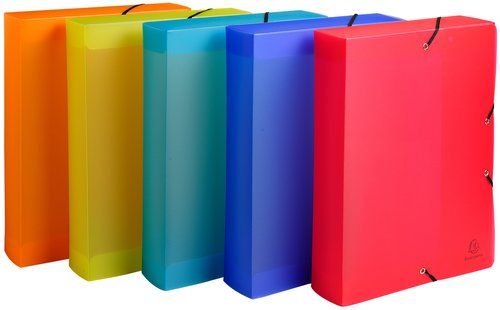 CARPETA de PROYECTOS EXACOMPTA LINICOLOR PP A4 GOM