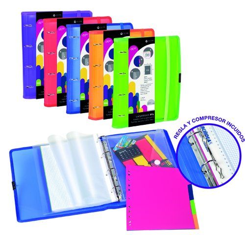 CARPEBLOC CARCHIVO DUNE XXL PP RIBETE Fº 4 an.MIXT