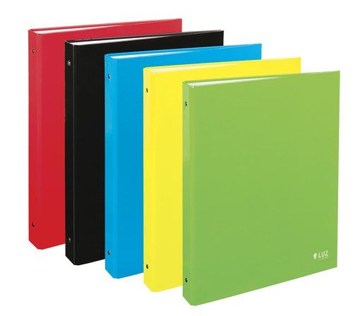 CARPETA de ANILLAS CARCHIVO LUZ CARTON PLASTIFICAD