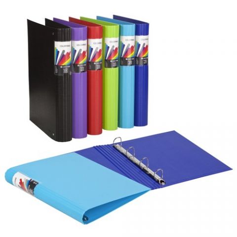 CARPETA de ANILLAS CARCHIVO COLORMAX CARTON FORRAD