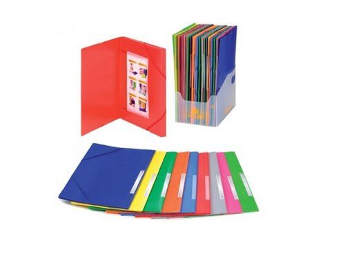 CARPETA de GOMAS y SOLAPAS CARCHIVO PP OPACO Fº  c