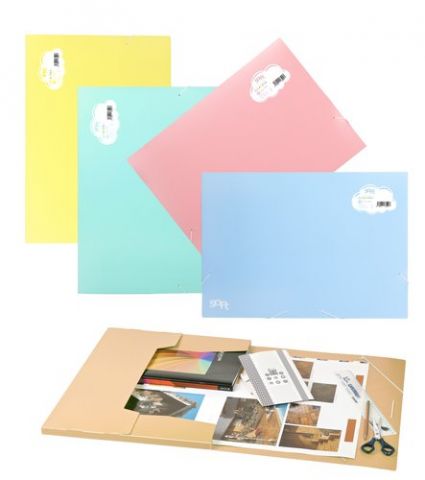 CARPETA de DIBUJO CARCHIVO SOFT PP GOMAS y SOLAPAS