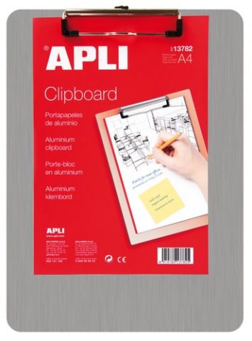 CARP.PINZA PORTABLOCS APLI ALUMIN. A4
