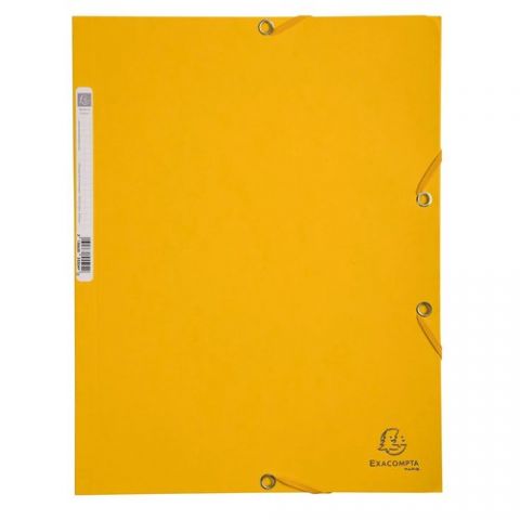 CARPETA SOLAP.EXACOMPTA CART. A4 AMARILL