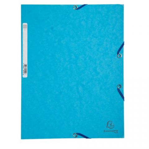 CARPETA SOLAP.EXACOMPTA CART. A4 TURQUES