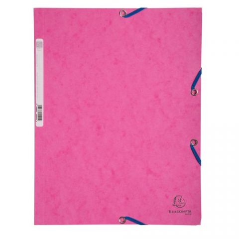 CARPETA SOLAP.EXACOMPTA CART. A4 ROSA
