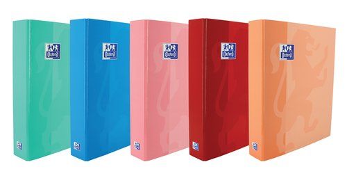 CARPETA de ANILLAS OXFORD SCHOOL CARTON FORRADO A4