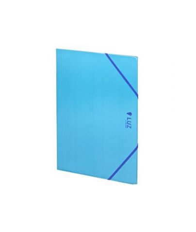 CARPETA de GOMAS y SOLAPAS CARCHIVO LUZ CARTON PLA