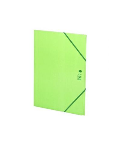CARPETA de GOMAS y SOLAPAS CARCHIVO LUZ CARTON PLA