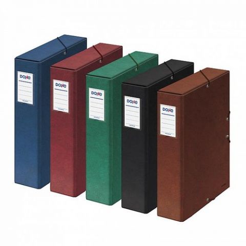 CARPETA de PROYECTOS DOHE CARTON A4 GOMAS 7 cm SUR
