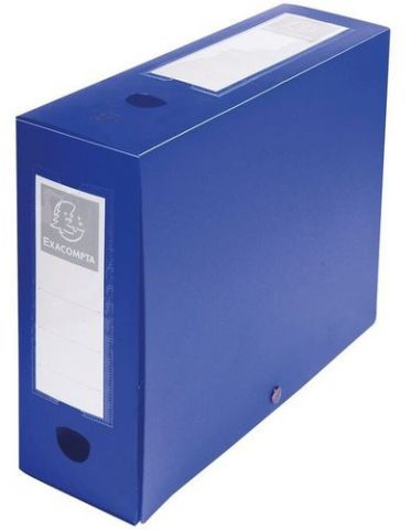 CARPETA de PROYECTOS EXACOMPTA EXABOX PP A4 C/CLIP