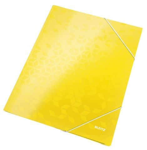CARPETA de GOMAS y SOLAPAS LEITZ WOW CARTON PLASTI