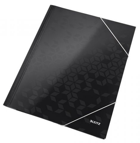 CARPETA de GOMAS y SOLAPAS LEITZ WOW CARTON PLASTI